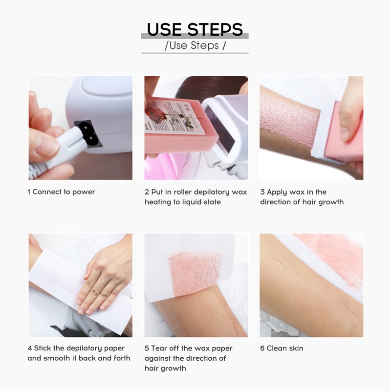 liddy Wax Therapy Set Wax Machine Fast Melting Hair Removal