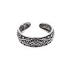 WINDALF Boho Toe Ring Almina 5 mm Ornamental Midiring Antique