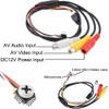 CNDST HD 1000TVL 3.6mm 90 Degree Small Portable Wired CCTV