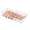 InterDesign Fridge/Freeze Binz Envase para Huevos, huevera de plástico Grande