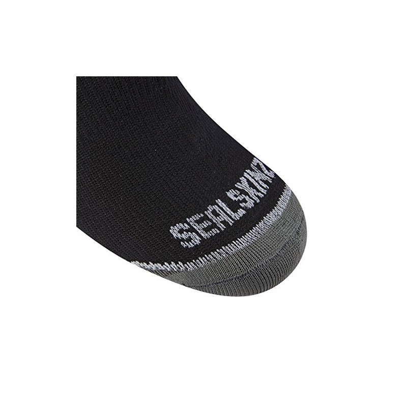 SealSkinz 1111404 BLK S Fully Waterproof Medium Length Socks (Thin)