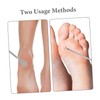 BIUDECO Double-head Foot Rubber Stainless Steel Foot File Callus Remover