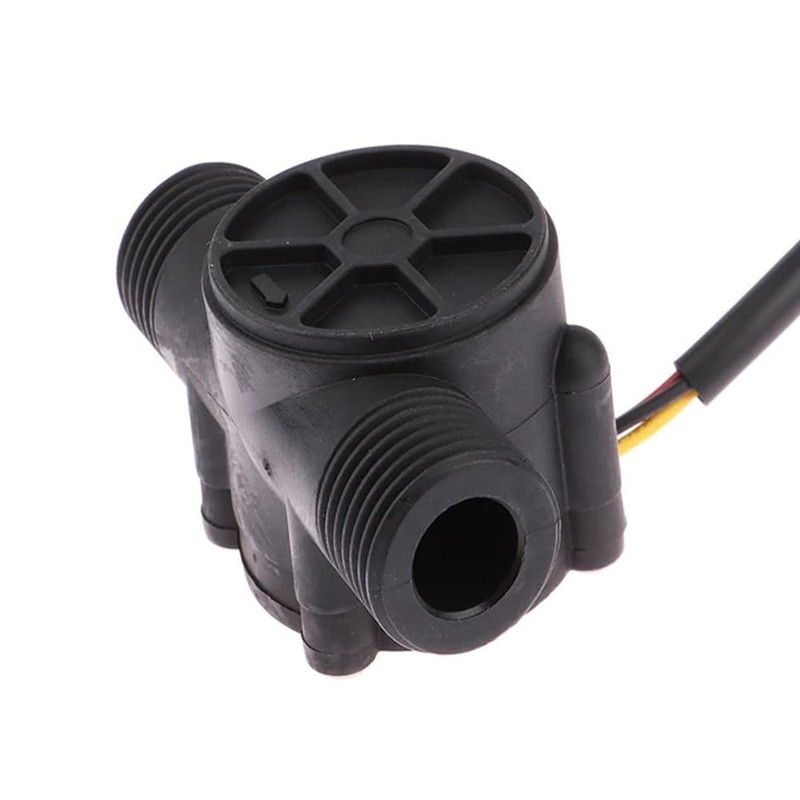 Water Flow Sensor, G1/2 Flow Hall Meter 1-30L/min Water Control