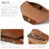 Naru Tochigi Leather Glasses Case, Eyeglass Case, Genuine Leather, Stylish,