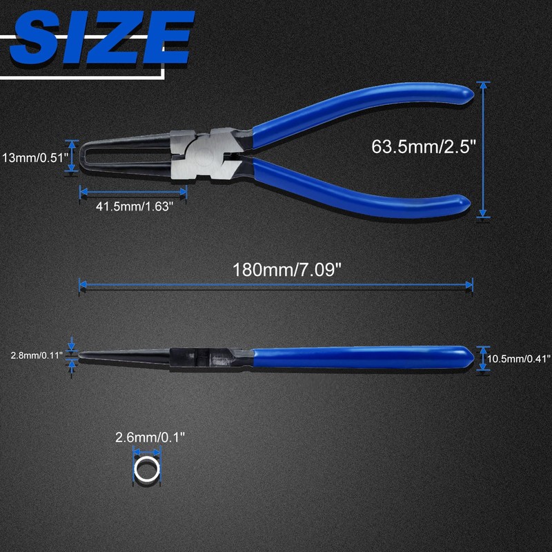 SPEEDWOX Coupler Plier, Fuel Hose Plier, Coupling Tool, Wire Coupler,