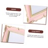 CIYODO 7 Inch Pink Resin European Photo Frame Home Decor