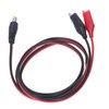 DC to Dual Test Clip Cable Copper Core Electrical Test