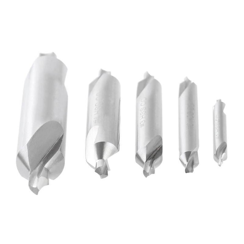 Accusize Industrial Tools 5pc ANSI M42 (H.S.S. + 8% Cobalt)