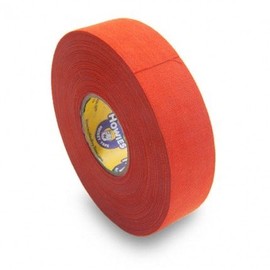 Professional Cloth Hockey Tape 25 mm for Ice Hockey Coloured (Orange) 23 m