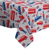 Xtremepads London Symbols Icons Pattern Pattern - Rectangle Oblong Linen