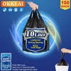 OKKEAI Small Bin Liners 10 L Bin Bags Pack of