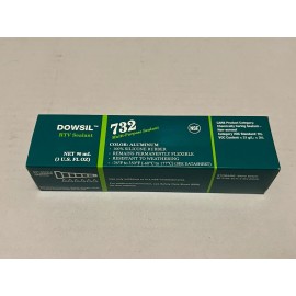 Dow Corning New x1 DOWSIL RTV 732 ALUMINUM SEALANT SILICONE 90ML MIL-A-46106 (Exp 9/24)