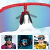 P-V Sports Fan Sunglasses for Men Women, UV400 Protection Lightweight