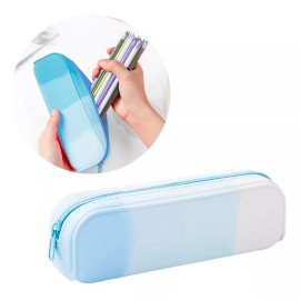 Maíz Estuche Lapicera Organizador Escolar Portatil Silicona Niños