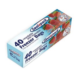 Freezer Bags 40pk 178 x 203mm