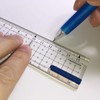mochimono 640121 Mochimono Non-slip Ruler Pitat Ruler Grid 5.9 inches