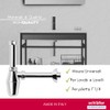 Schläfer 4396115 | Chrome ABS 1 1/4 Siphon, Bottle Siphon