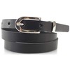 fashionchimp Basic Women's Belt Made of 100% Genuine Leather, Narrow