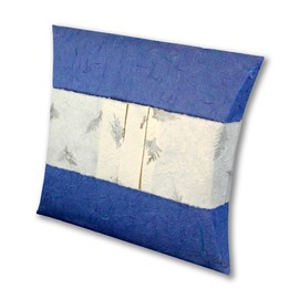 At Peace Memorials Journey Biodegradable Cremation Urn for Water/Earth Burial Adult 220 Cubic inches (Aqua Blue)