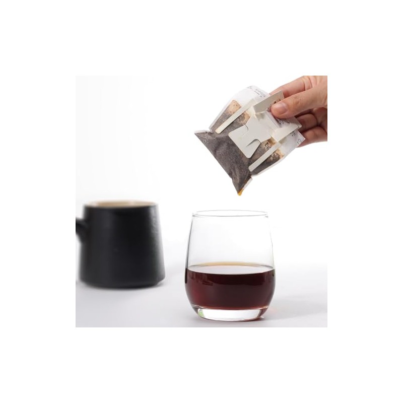Filtro para Cafetera, Filtro de Cafés Desechable 50PCS (Blanco 50PCS)