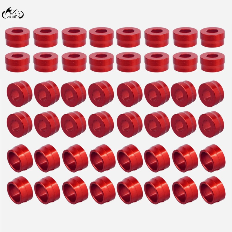 Unbranded Red Engine Bolt Kit For Harley Touring Sportster Trike