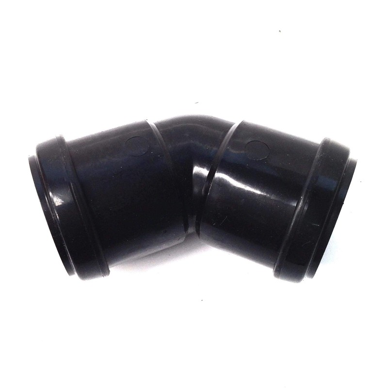 FloPlast Push-Fit Waste 135° (45°) Bend 32mm Black | Home