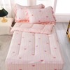 A Nice Night Zipper Bedding Pink Bow Printed on Colorful