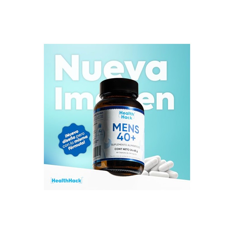 Health Hack Prostate Power Suplemento Avanzado Salud Próstata Fórmula Natural