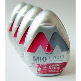 Mio Liquid Water Enhancer Cranberry Raspberry 1.62 Ounce (Pack of 4)