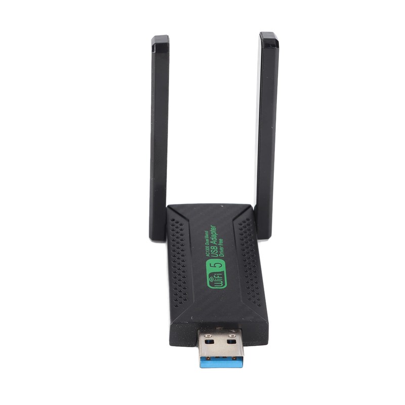 USB Wifi Adapter Dual Antennas Dual Band 5G 2.4G 1300Mbps