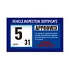 INSPECTION STICKER APPROVED INSPECTION STICKERS INTERNATIONAL