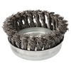 KOTARBAU® Pot Wire Brush 100 mm with M14 Thread Braided