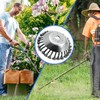 NeJesZoe 8 Inch Steel Wire Weed Wheel Brush Cutter Trimmer