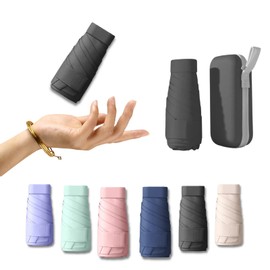 Prv Folding Umbrella with Storage Case, 5.9 inches (15 cm), When Stored, 39.4 inches (100 cm) / 8.9 oz (100 cm) / 8.9 oz (225 g), Ultra Lightweight, Compact, Rain or Shine, Large Size, Prevents Wet,