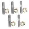 M10x1.25 50mm Turbo Stud Kit, Bolt Exhaust Port Stud Nuts
