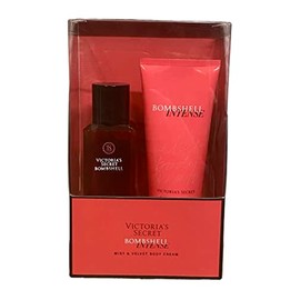 Victoria's Secret Gift Set Bombshell Intense 2 Piece Mist & Velvet Body Cream
