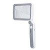 Rectangular Magnifying Glass 4X 3 LED Modes Touch Control Ergonomic