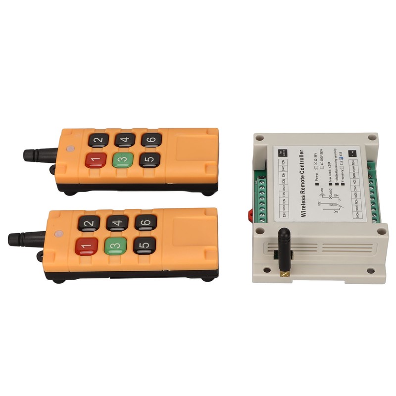 DC12V 6CH Wireless Remote Controller LED Light Switch Relay Radio