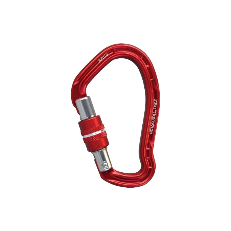 Rockteryx AMG11107N Climbing, Climbing, Carabiner, Teton Screw, Red