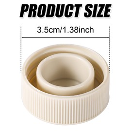 PEUTIER Pool Drain Plug Cap Replacement, Pool Drain Valve Cap Pool Sand Filter Drain Plug Replacement Parts Accessories for Intex Overground Pools