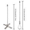 Akahttbn Ceiling Fan Pull Chain Ornaments Extension Chains with Decorative