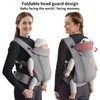 New Upgrade Ergonomic Baby Carrier Newborn Toddler Wrap Carrier,Hands Free