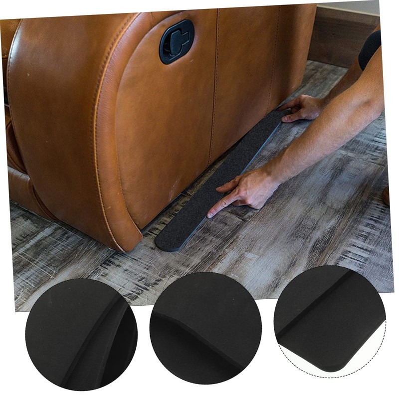 TEHAUX 2Pcs Non Slip Rubber Furniture Pads for Chairs and