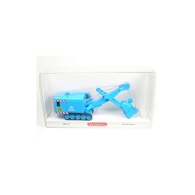 Wiking Menck 089706 H0 Excavator Shovel Excavator Light Blue Gauge