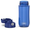 THERMOS FUNTAINER 16 Ounce Plastic Hydration Bottle with Spout, Blueberry