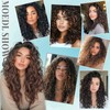 Pre Looped Ocean Wave Crochet Hair 8 Packs Boho Ocean