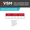 VSM 25-Pack - 2 inch 80 Grit (Medium) - Aluminum