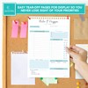 Decorably 52 Sheets Blue Undated Make It Happen Notepad -