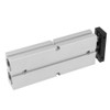 1pc 20mm Bore 100mm Stroke Double rod Double acting Aluminum