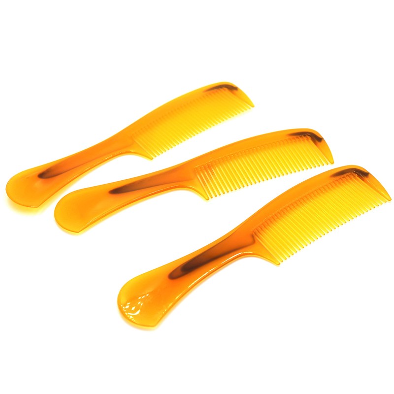 LBY 5-Pack 16 cm(6.3'') Hair Combs, Round Handle Comb Hair